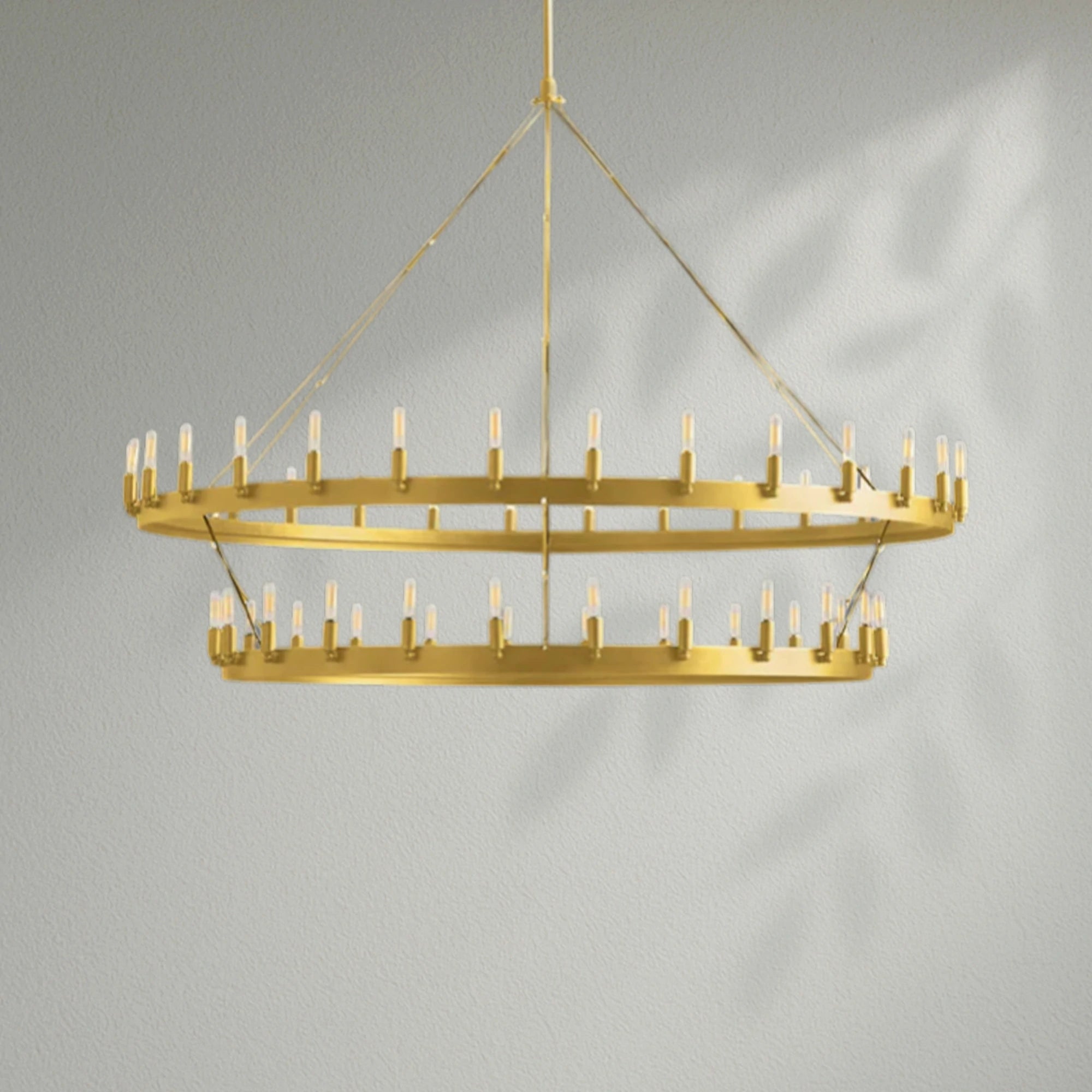 Camins Vintage Filament 2-Tier Chandelier