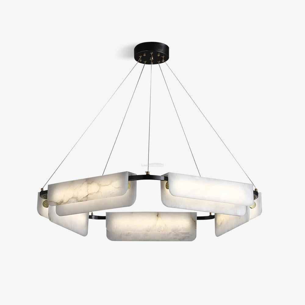 Delia Alabaster Chandelier 23.6''31.5''