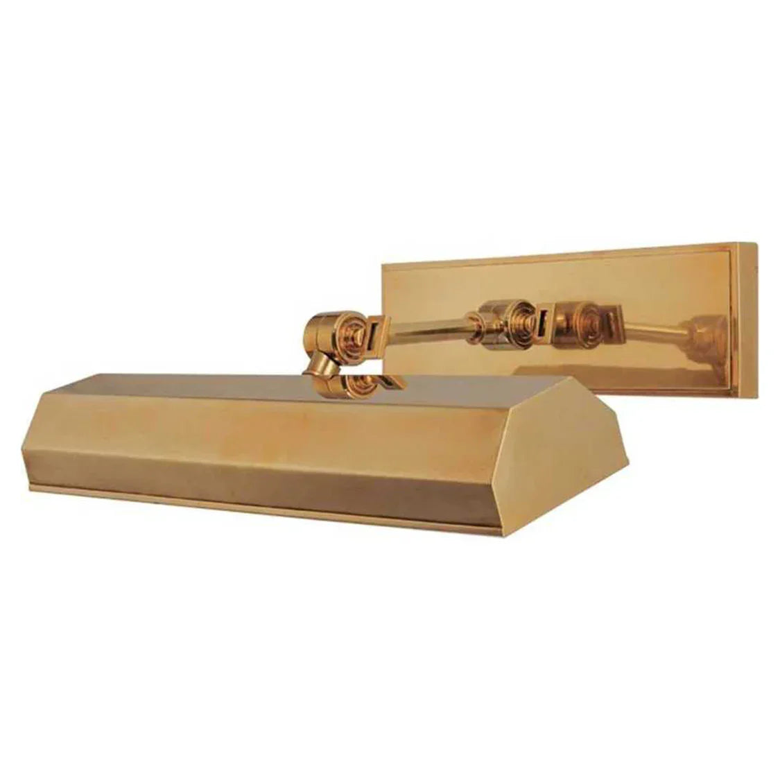 Luster Gaze Gallery Lumina Picture Light Aged Brass - Background Shot
