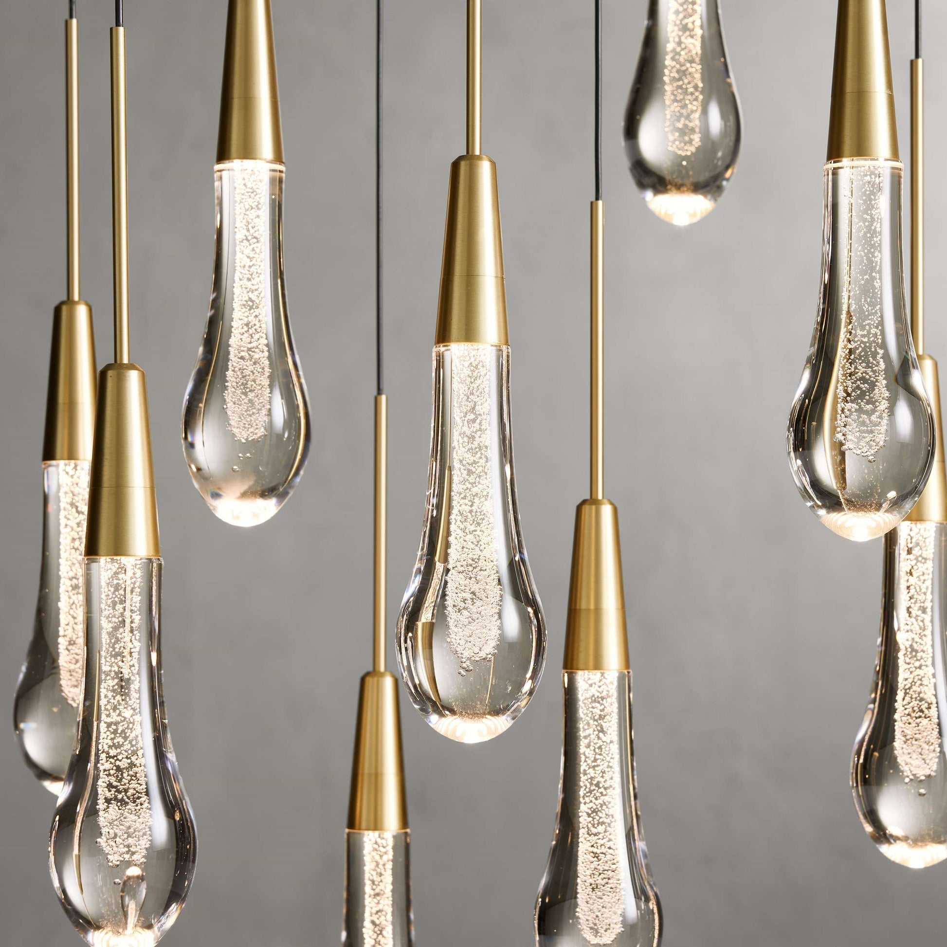 Soltaire Raindrop Linear Chandelier