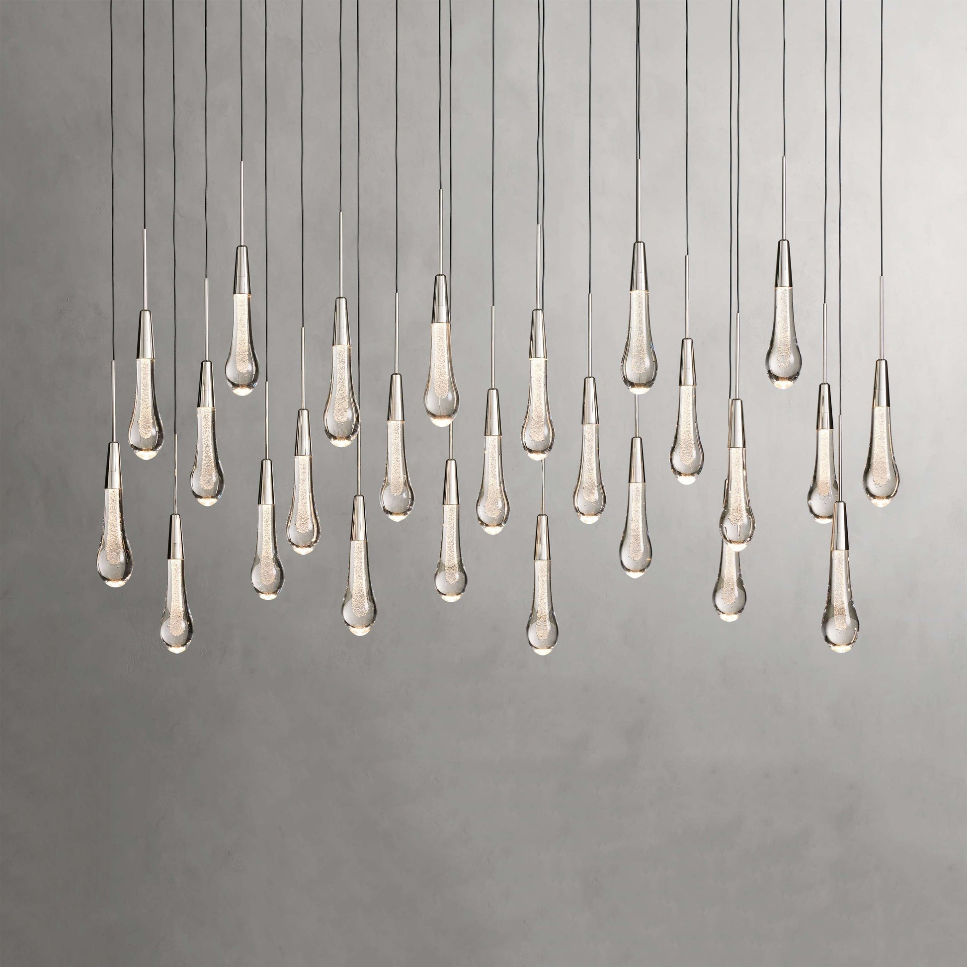 Soltaire Raindrop Linear Chandelier