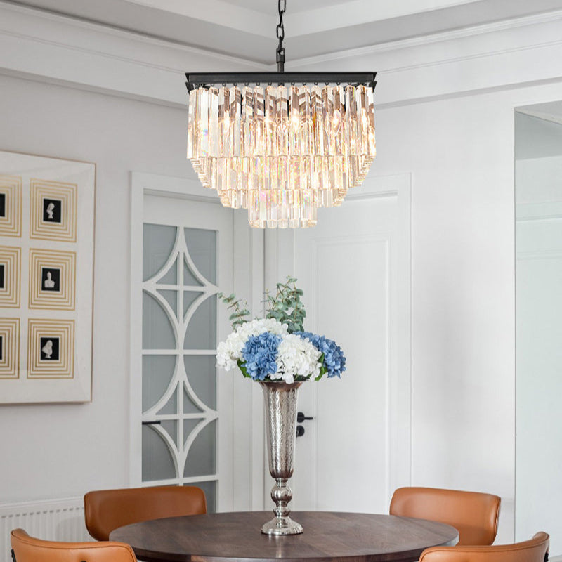 1920s Odeom Square Chandelier