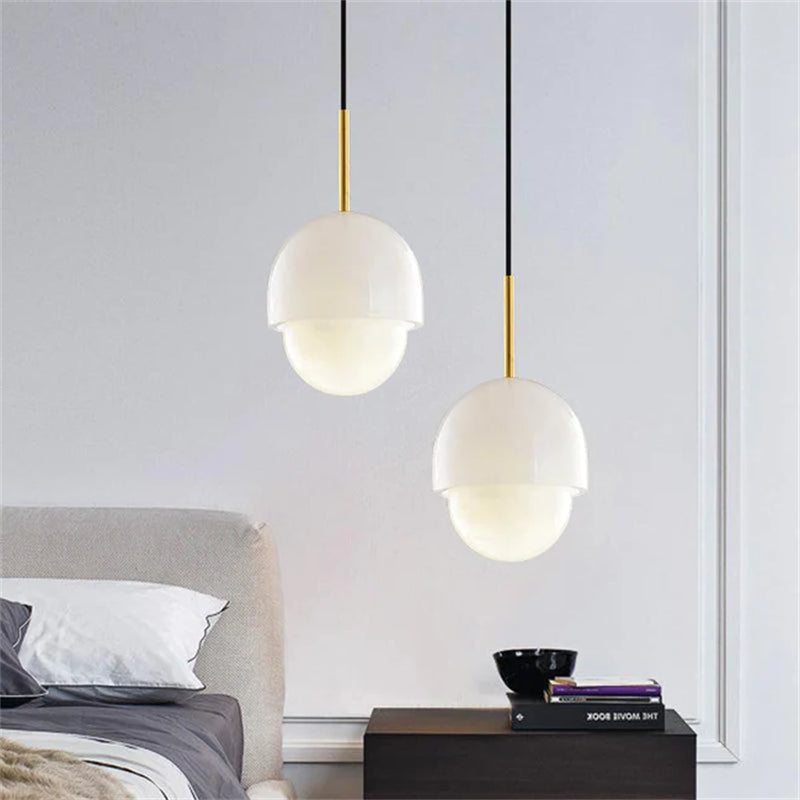 Mila Modern Alabaster Pendant Light For Living Room Pendant Light Luster Gaze