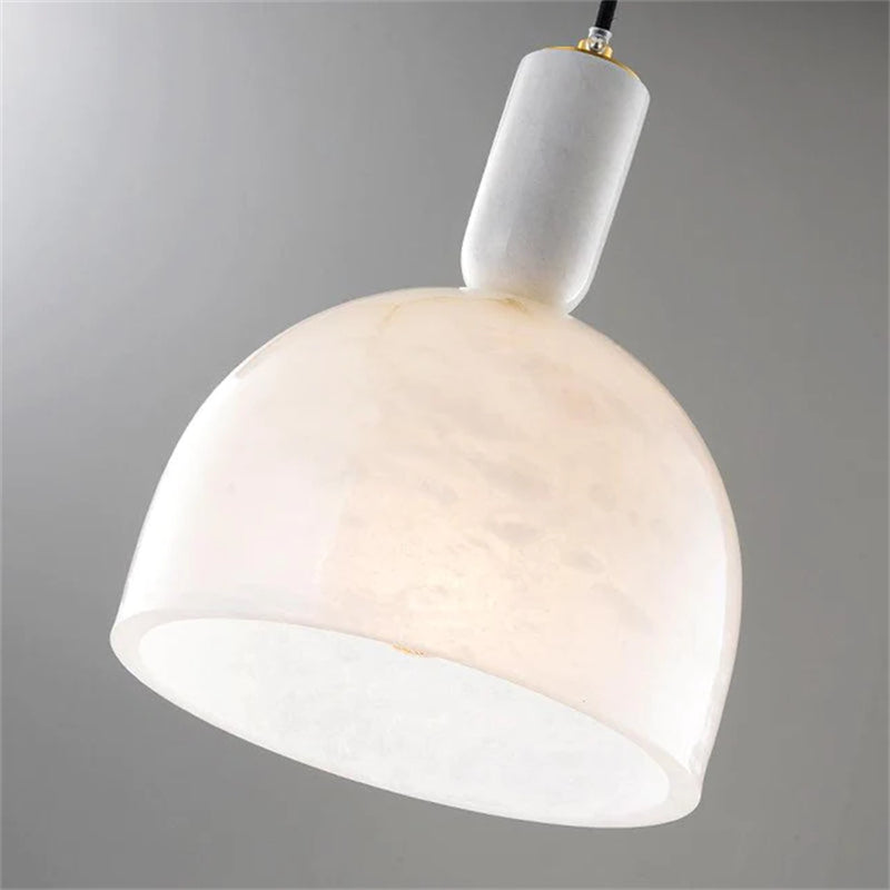 Mila Modern Alabaster Pendant Light For Living Room Pendant Light Luster Gaze