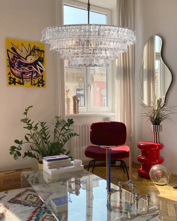 Ghiaccio Round Chandelier