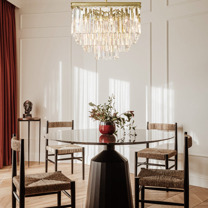 1920s Odeom Square Chandelier