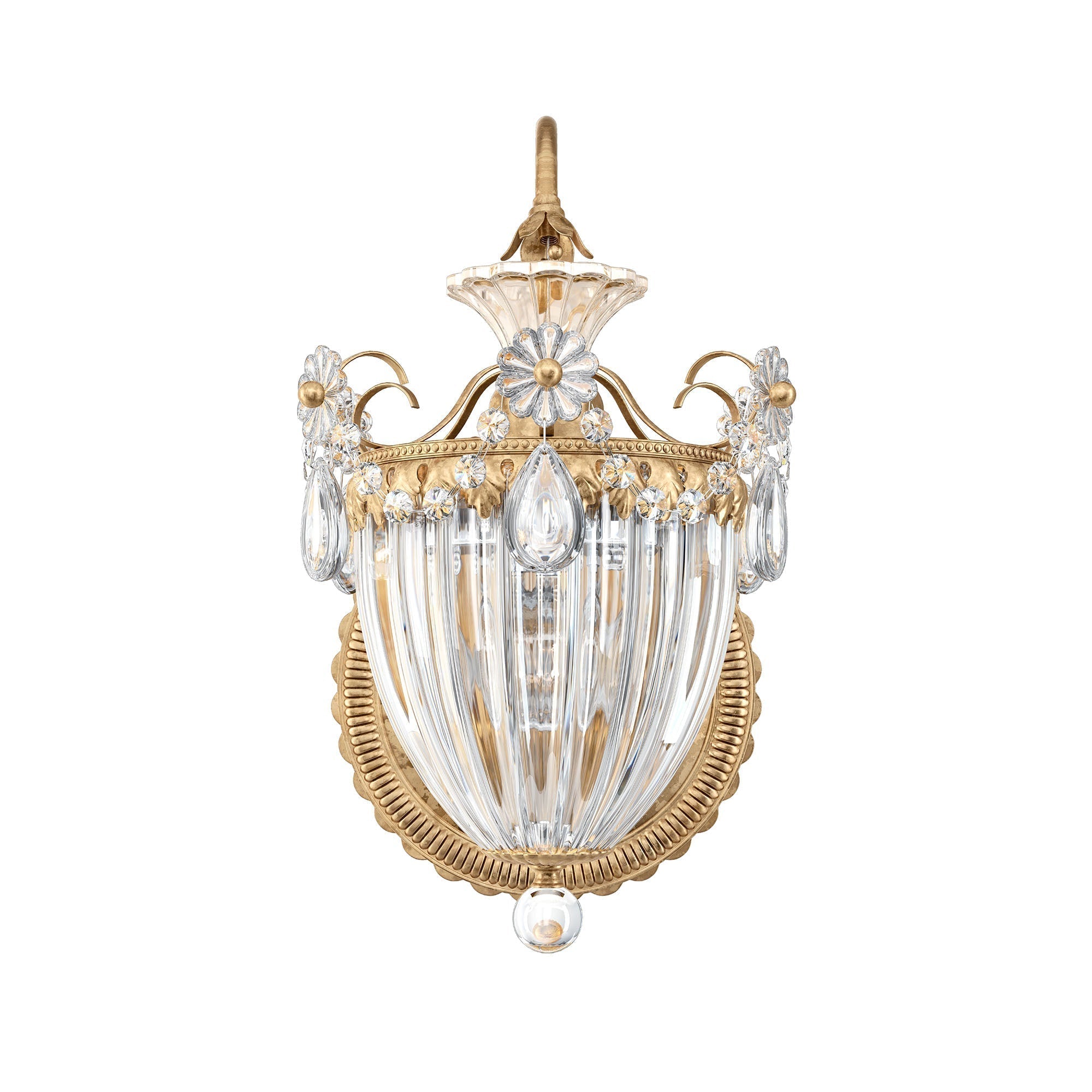 Luster Gaze Heritage Bloom 1-Light Wall Sconce - Background Shot