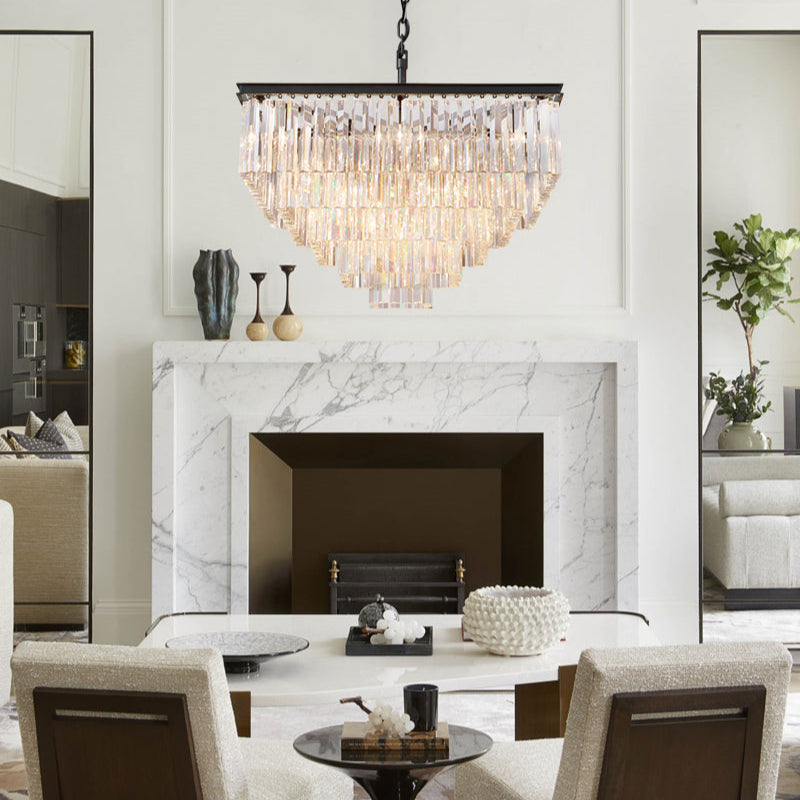 1920s Odeom Square Chandelier