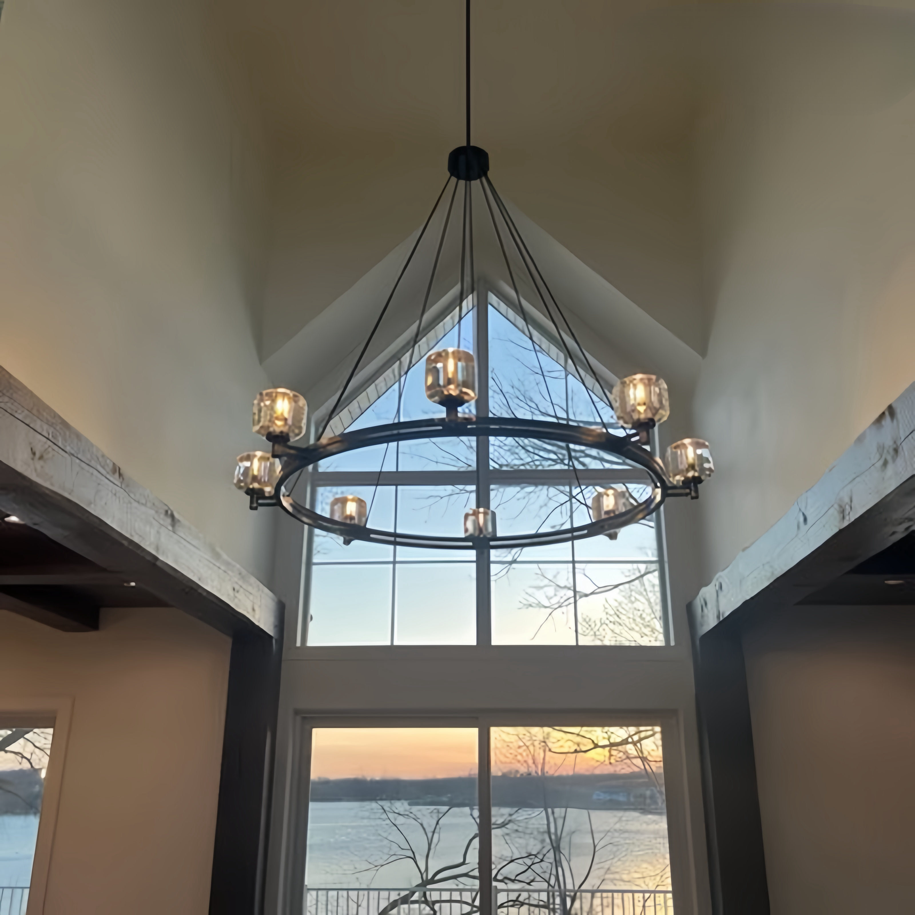 Delume Round Chandelier 36"48"60"