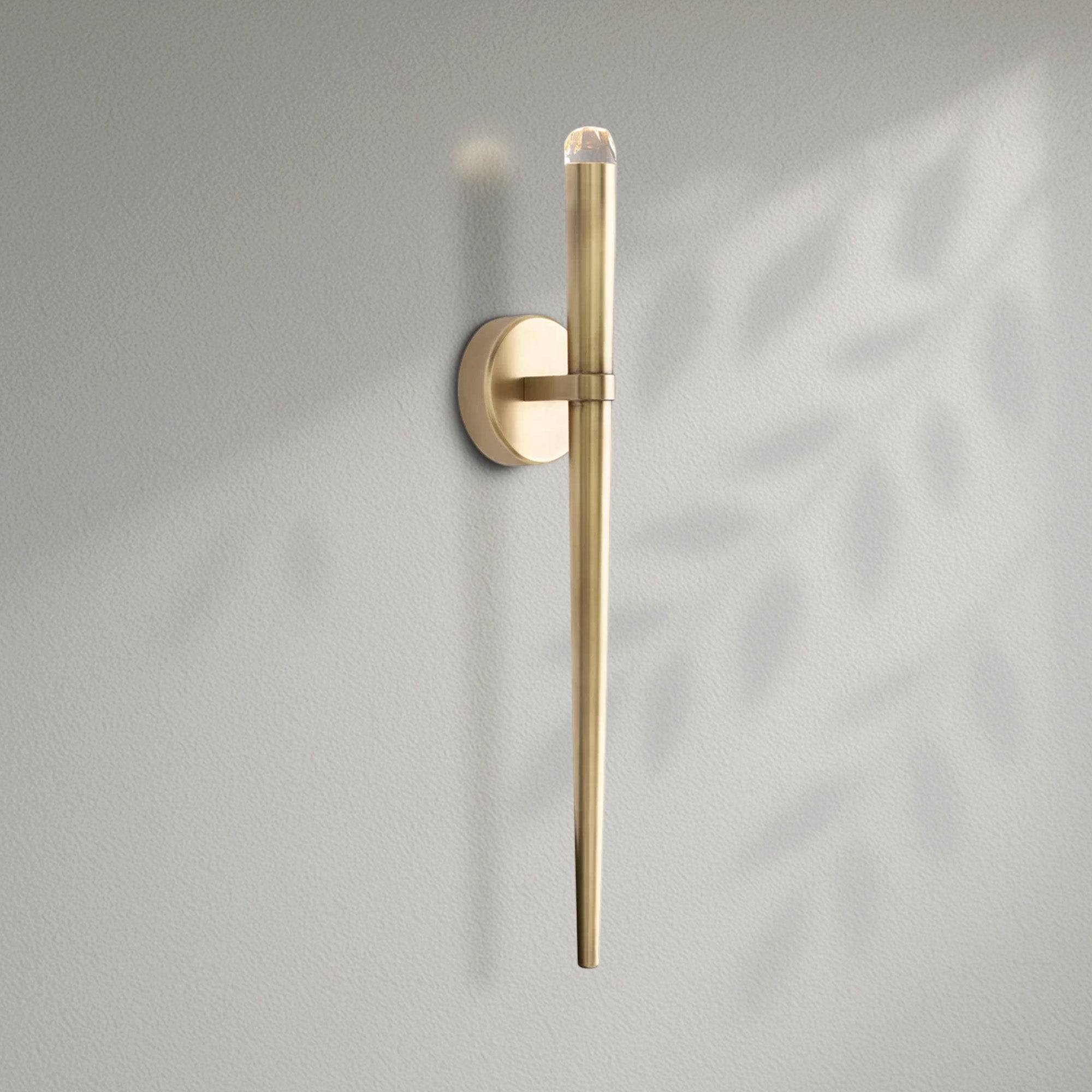 Aquitains Modern Torch Wall Sconce