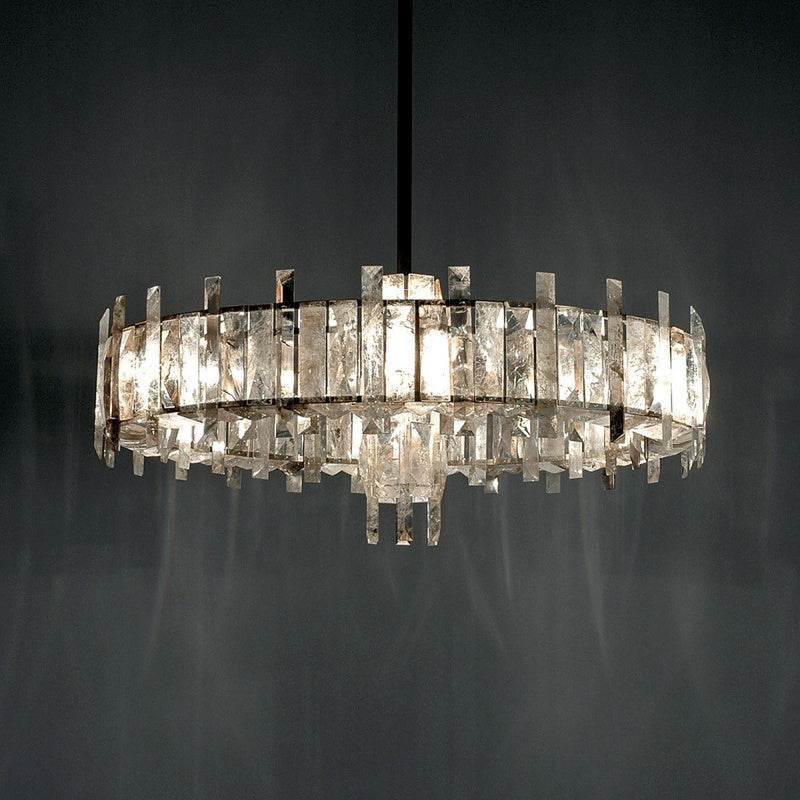 Luster Gaze Cosmic Cascade Chandelier - Background Shot