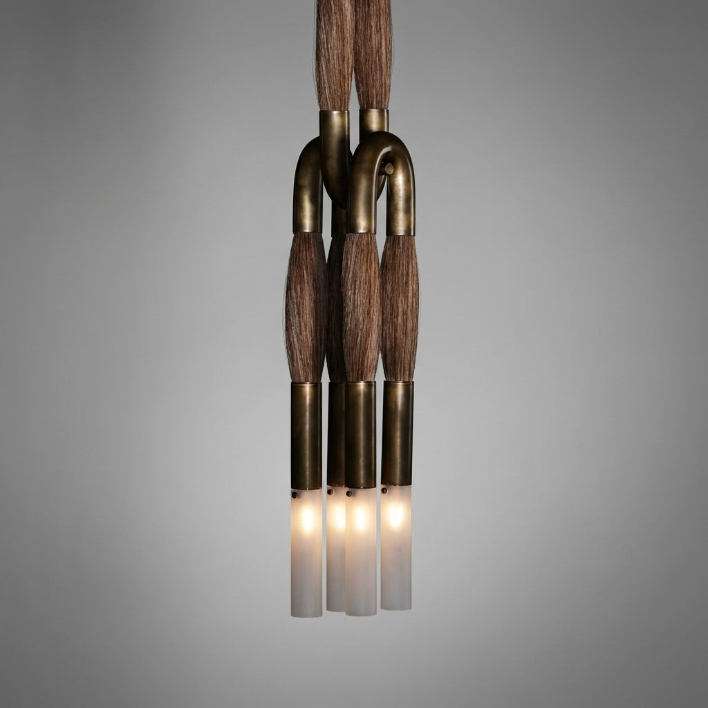 Havenwood Atelier Equus Drape Pendant 5.5 W, 6.5 D IN - Auto Color Shot