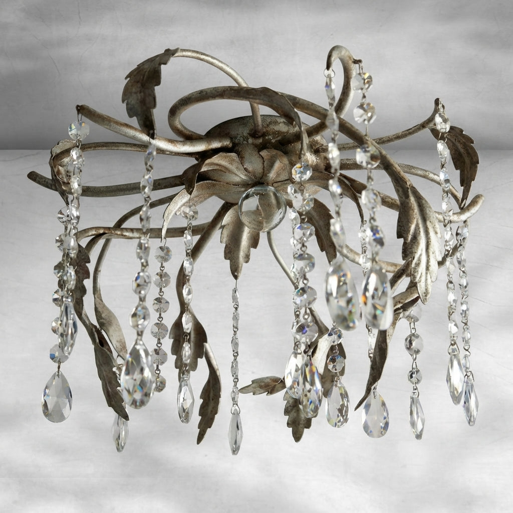 Luster Gaze Verdant Bloom Flushmount - Background Shot