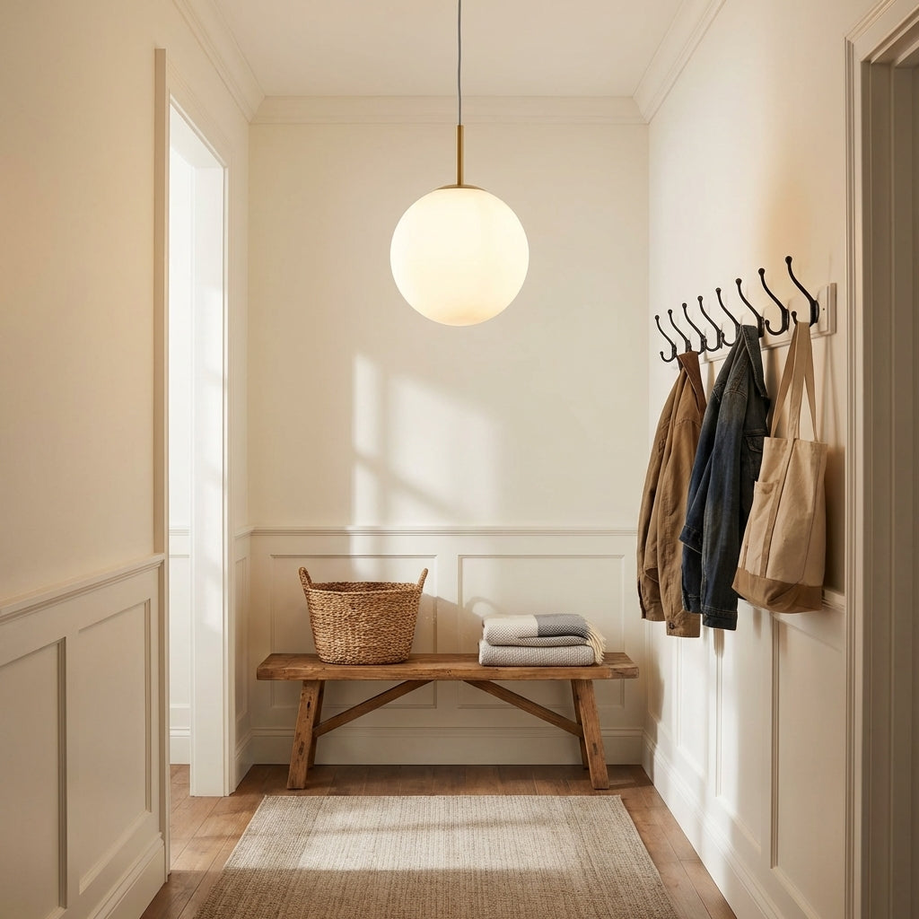 Luster Gaze Aura Sphere Single Pendant - Scene