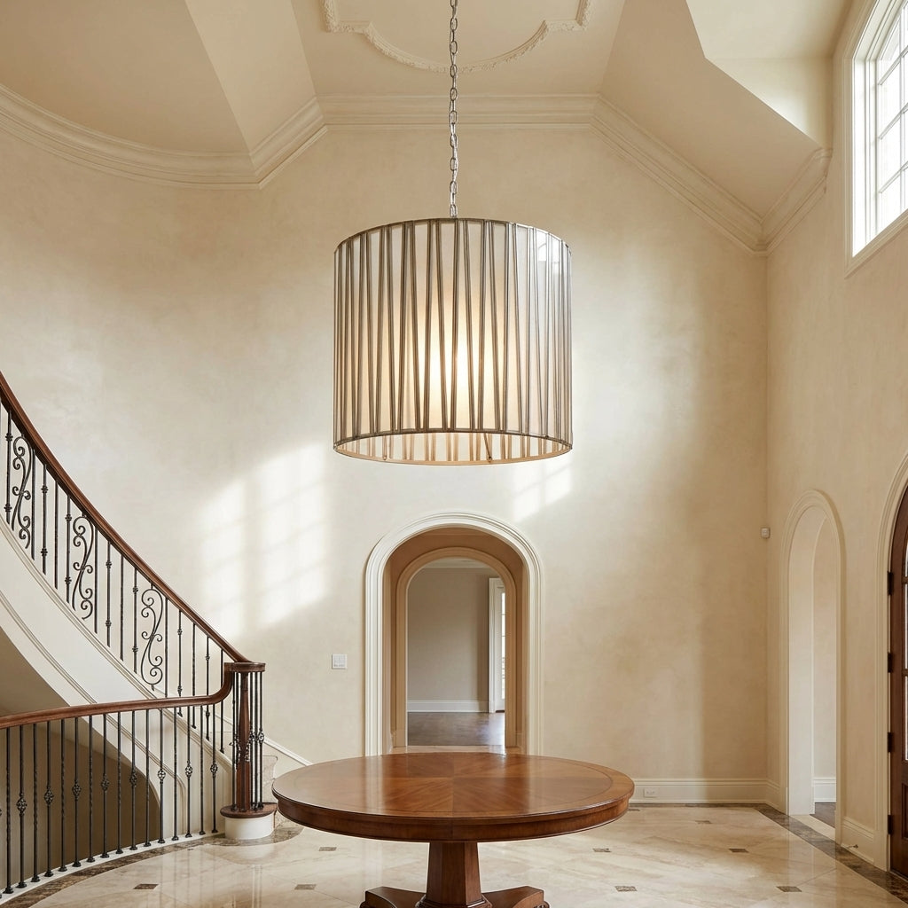 Luster Gaze Aura Sphere Glass Pendant - Studio Shot