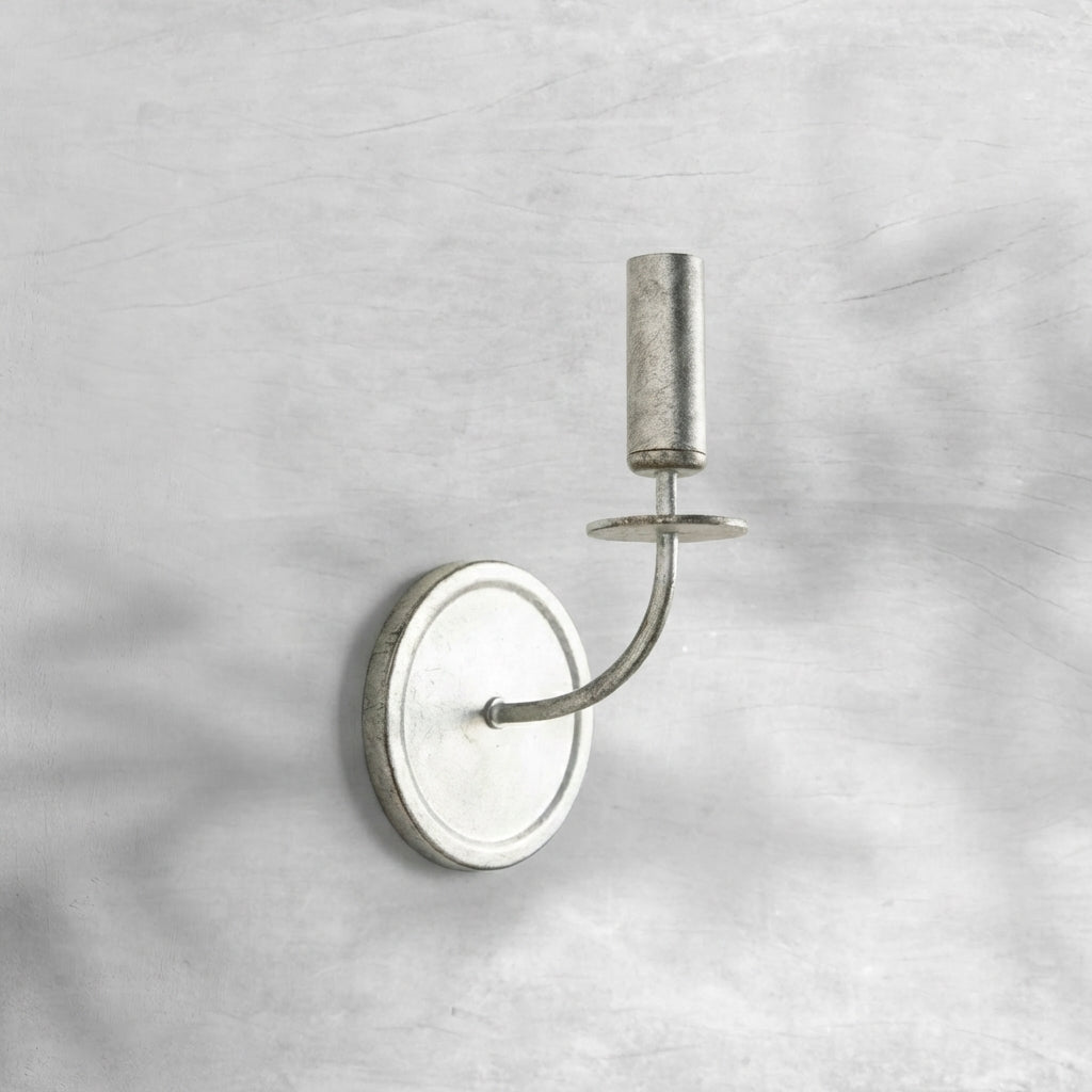 Luster Gaze Veridian Leaf Wall Sconce - Background Shot
