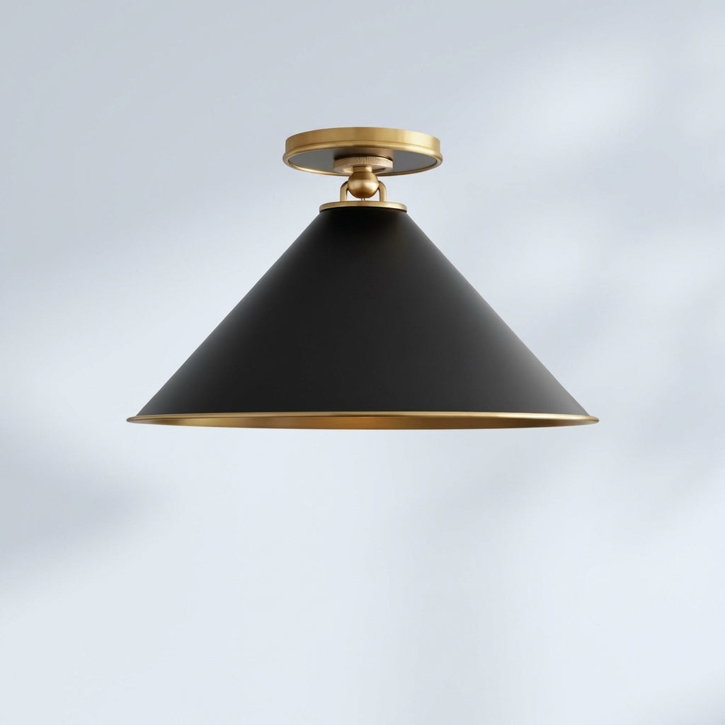 Luster Gaze Aura Sol Single-Light Wall Sconce - Studio Shot