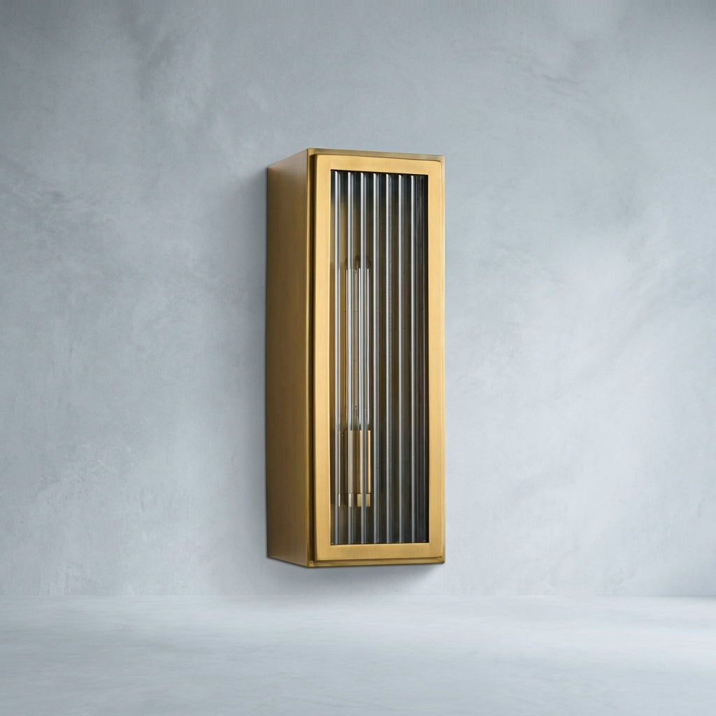 Luster Gaze Aventure 14" Outdoor Wall Sconce - Studio Shot