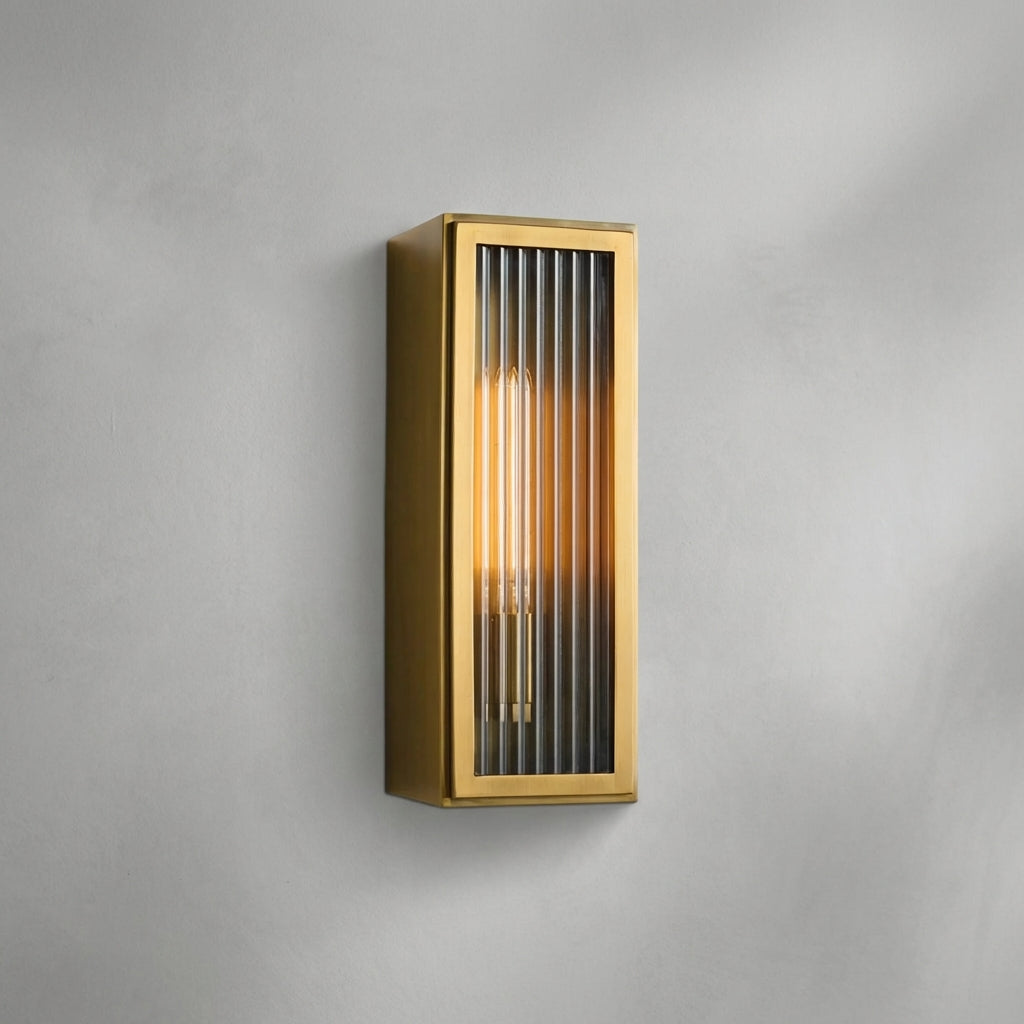 Luster Gaze Aventure 14" Outdoor Wall Sconce - Studio Shot
