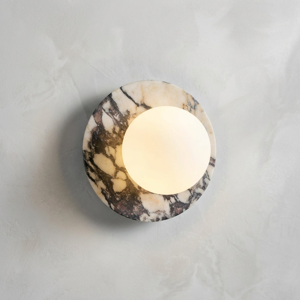 Luster Gaze Corinna Marble Sconce - Studio Shot
