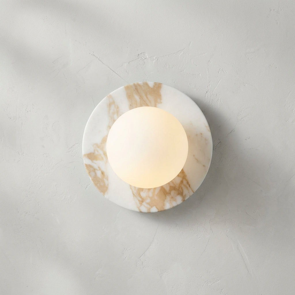 Luster Gaze Corinna Marble Sconce - Studio Shot