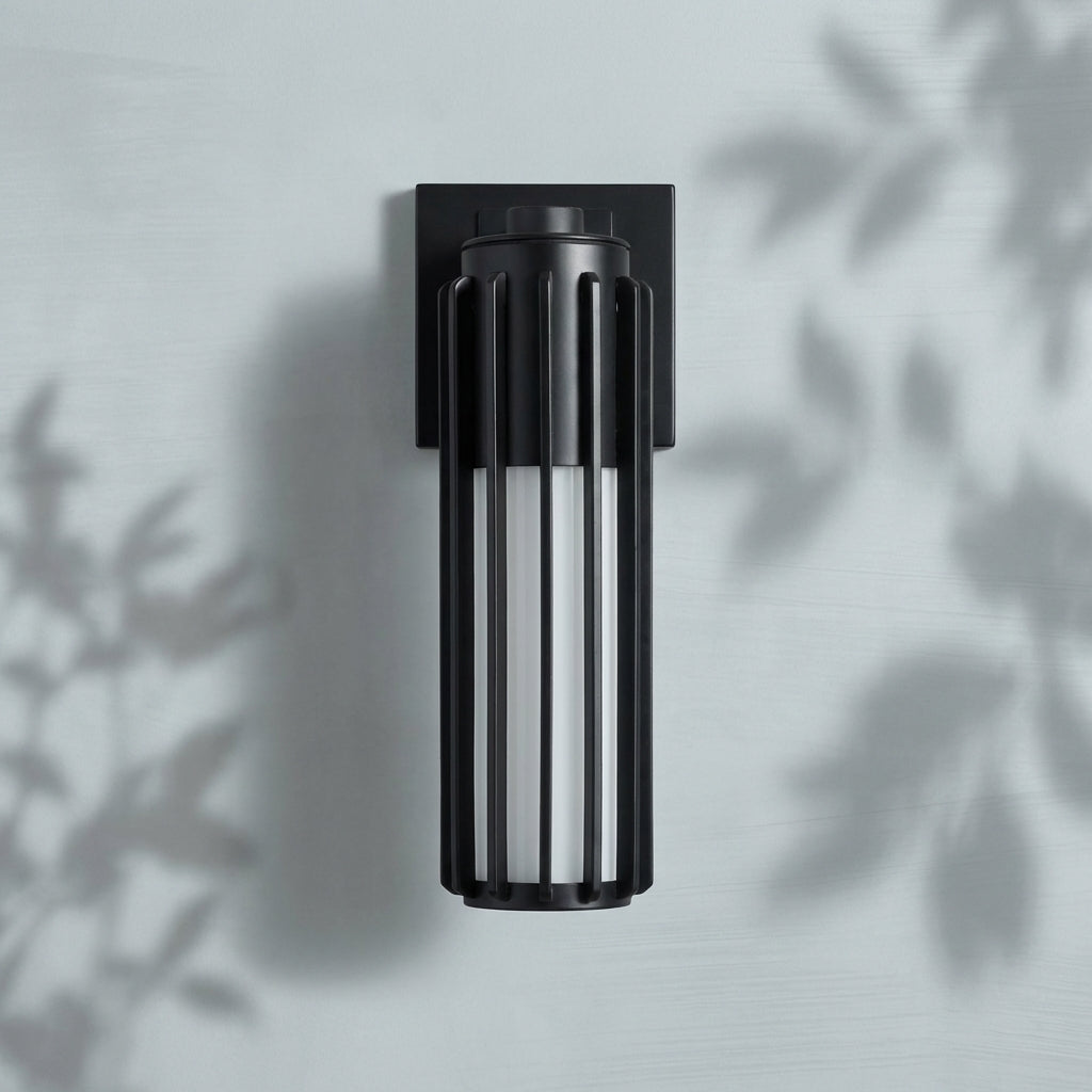 Luster Gaze Gabbia Outdoor Sconce - Studio Shot