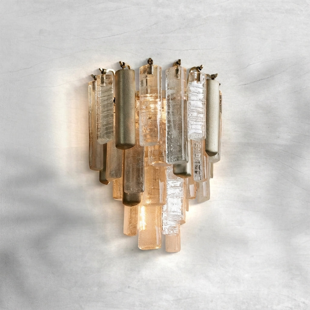 Luster Gaze Sculpted Radiance Wall Sconce - Background Shot