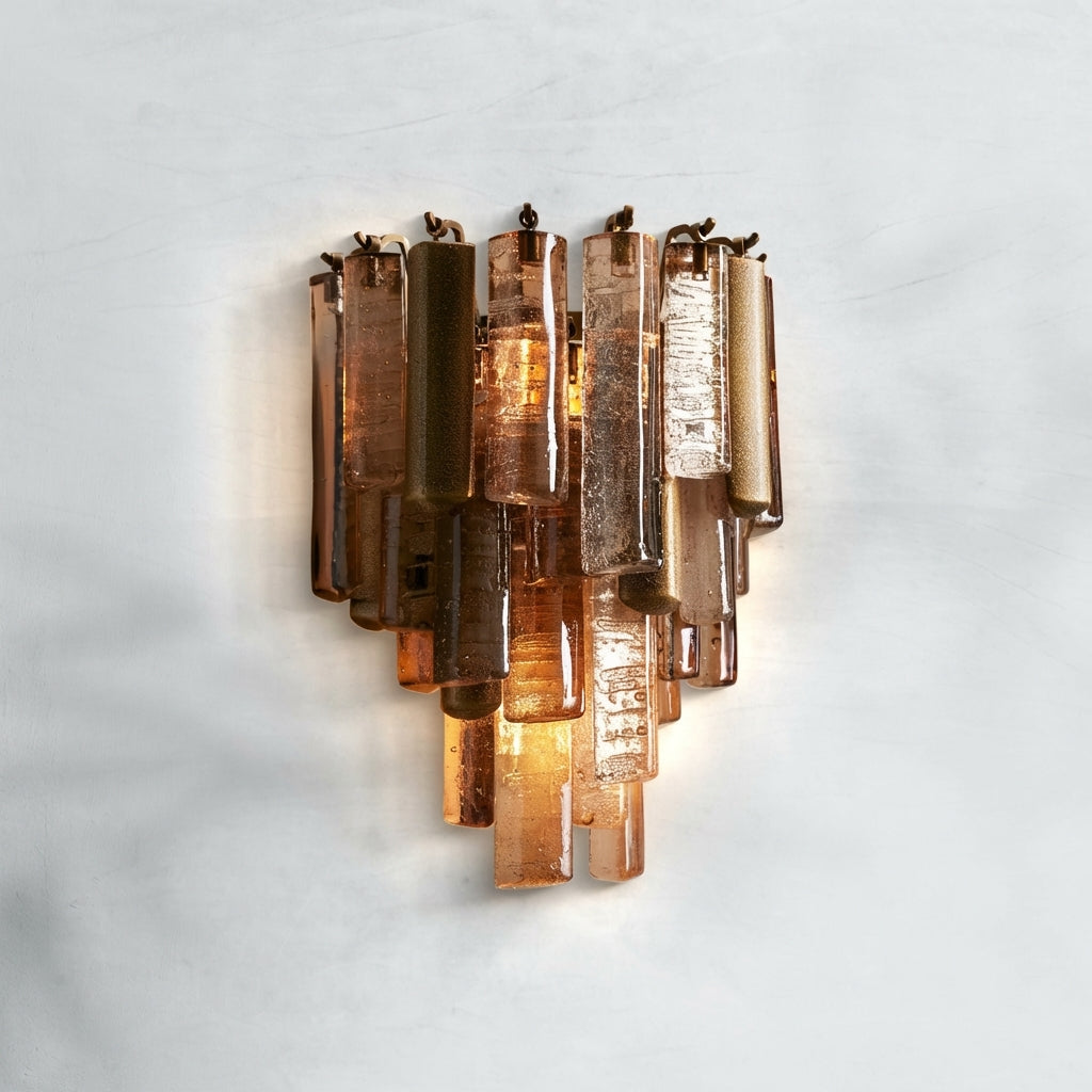 Luster Gaze Sculpted Radiance Wall Sconce - Studio Shot