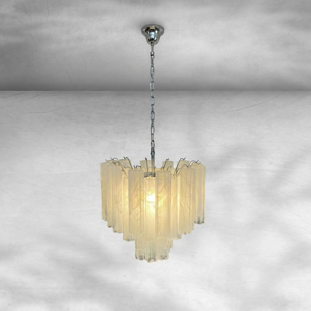 Luster Gaze Venetian Alabaster 36-Tube Chandelier - Background Shot