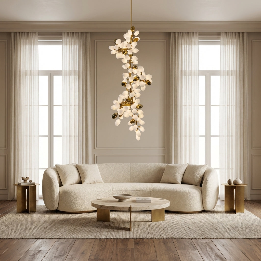 Luster Gaze Verdant Canopy Large Branch Chandelier - sophisticated American living room