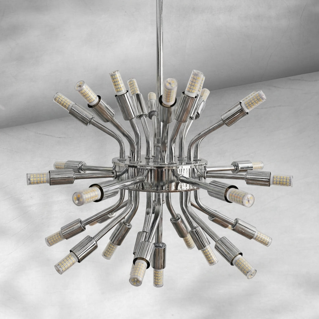 Luster Gaze Grand Lumina K9 Crystal Chandelier - Background Shot