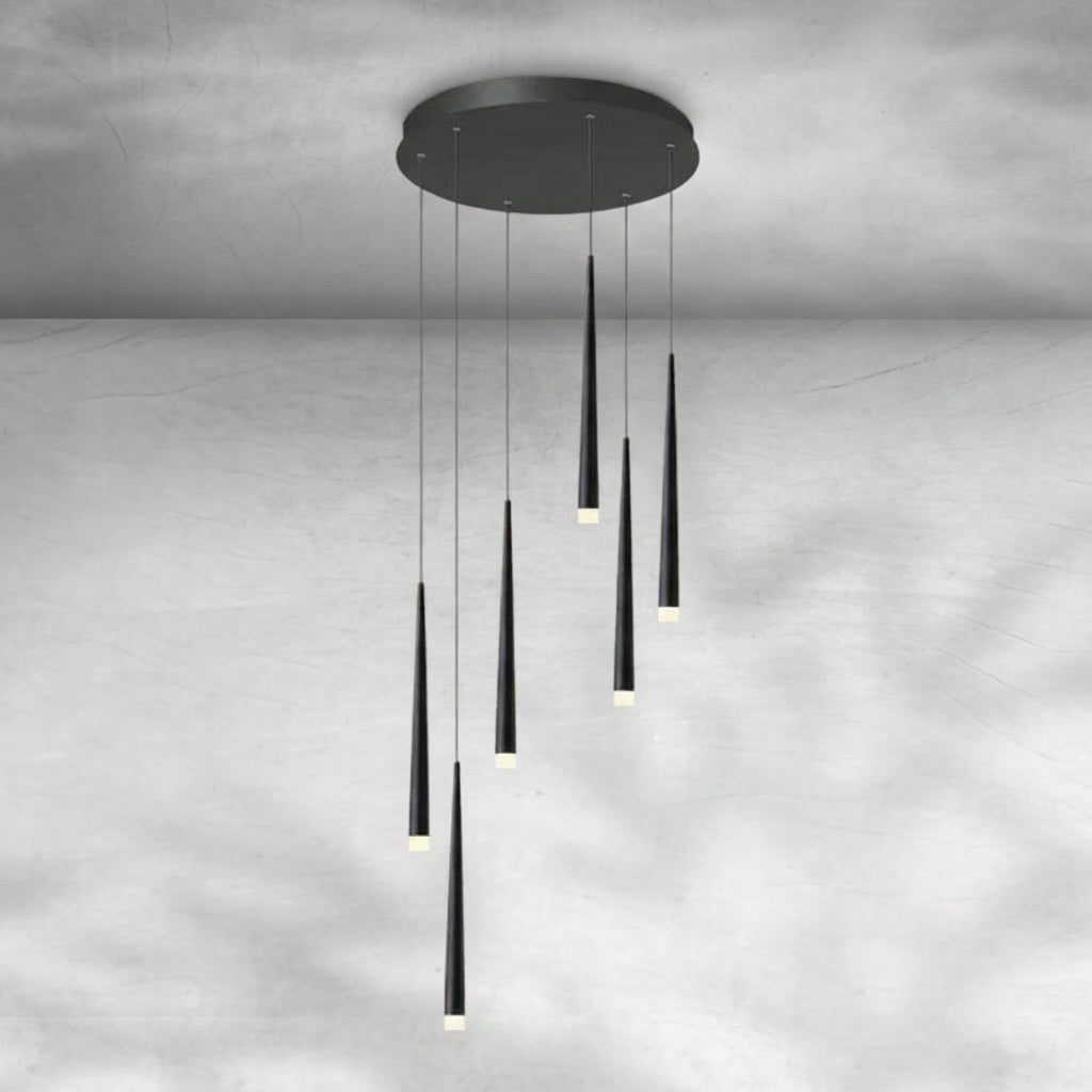 Luster Gaze Aura Grand Foyer Chandelier - Background Shot