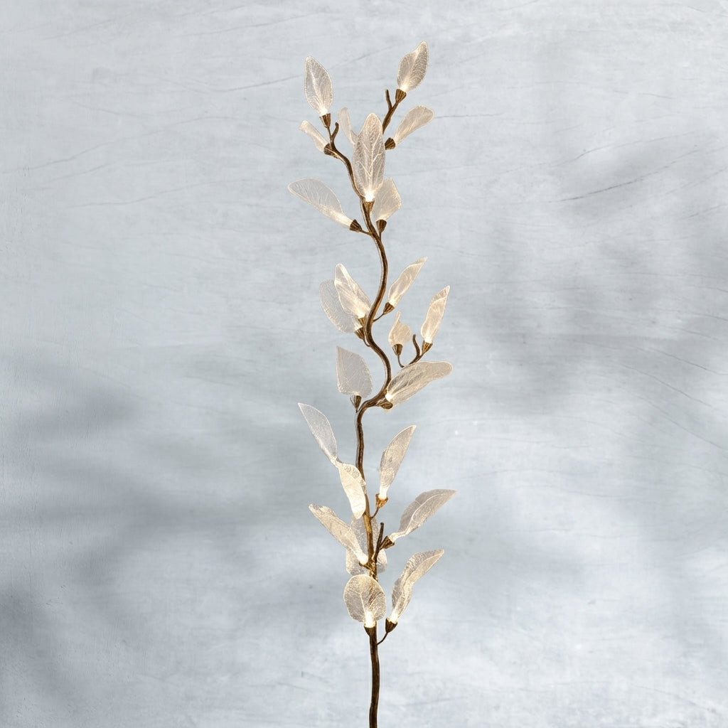 Luster Gaze Veridian Bloom Resin Chandelier - Background Shot