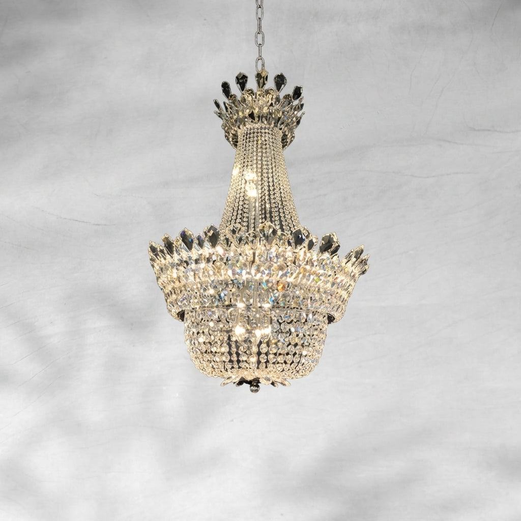 Luster Gaze Regal Branch Crystal Pendant Chandelier - Background Shot