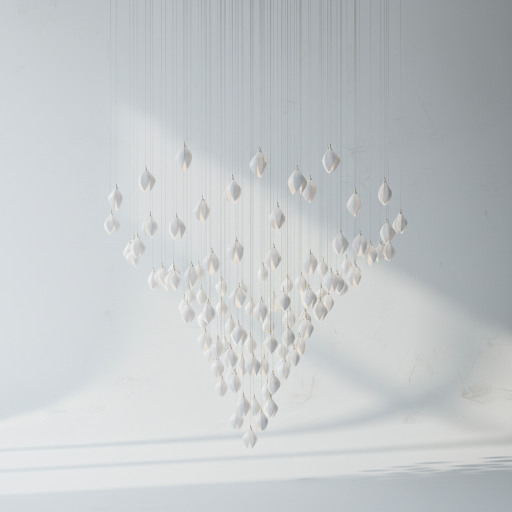 Luster Gaze Bloom Chandelier - Studio Shot