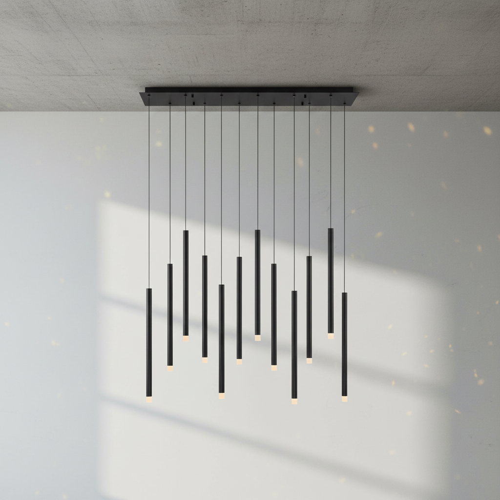 Luster Gaze Monna Lights Linear LED Chandelier - Studio Shot