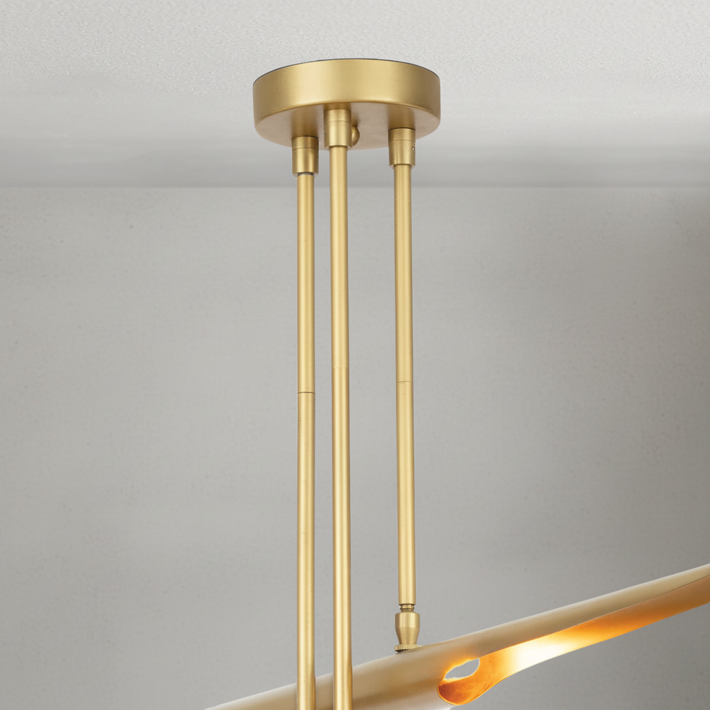 Luster Gaze Aeroform Triple-Tier Chandelier - Background Shot