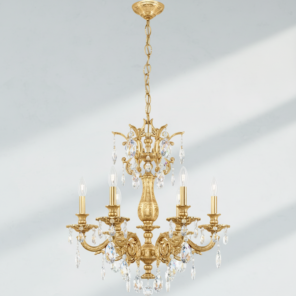 Luster Gaze Milano Chandelier 24" - Studio Shot