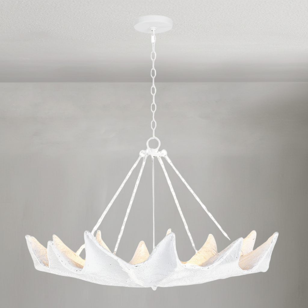 Luster Gaze Coastal Bloom Sculptural Chandelier - Background Shot