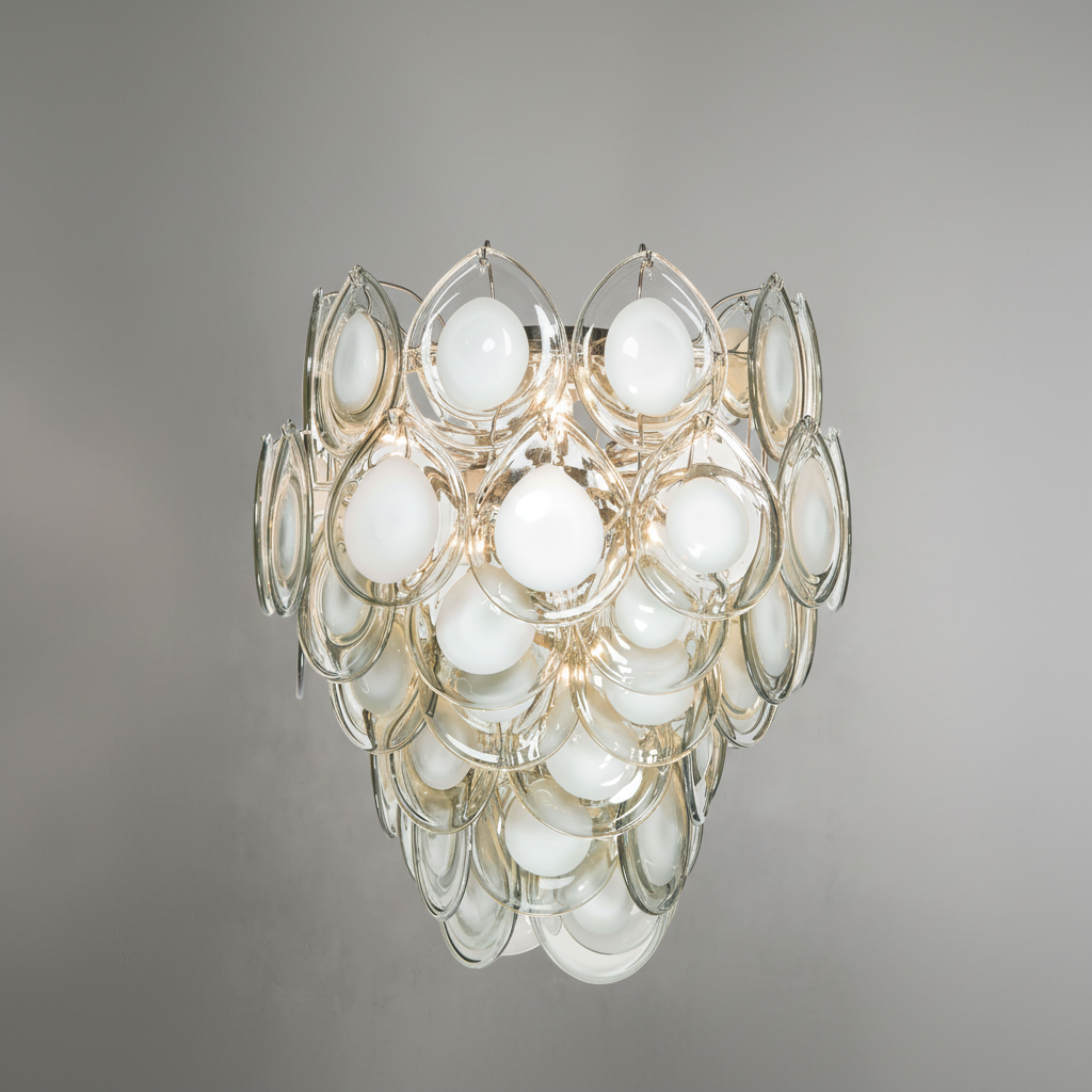Luster Gaze Ethereal Cascade Chandelier - Background Shot