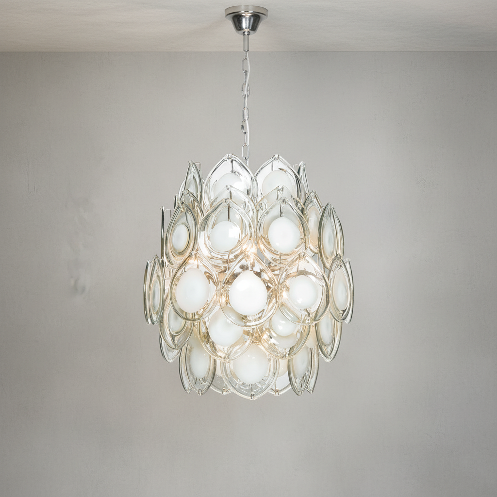 Luster Gaze Ethereal Cascade Chandelier - Background Shot