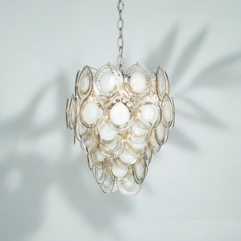 Luster Gaze Opulent Radiance 8-Light Chandelier - Background Shot