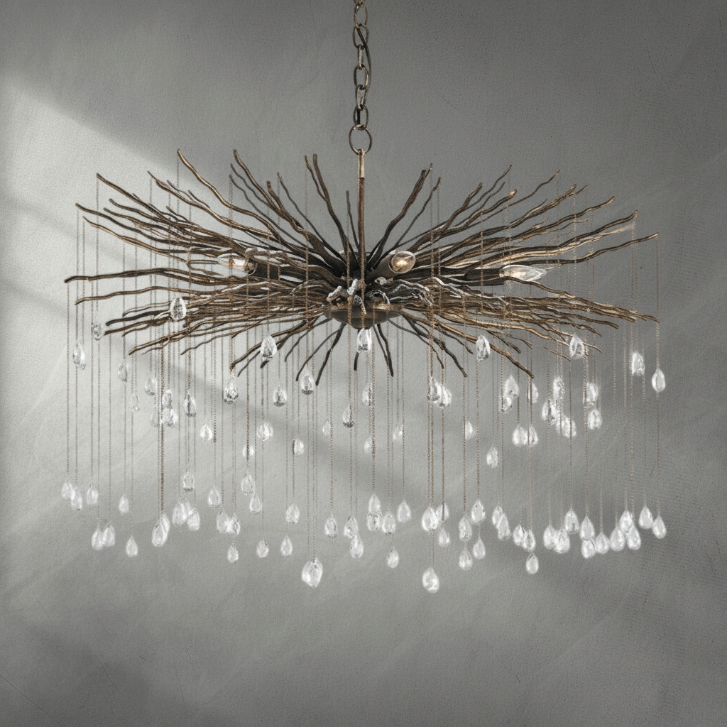 Luster Gaze Verdant Canopy Sculptural Chandelier - Background Shot