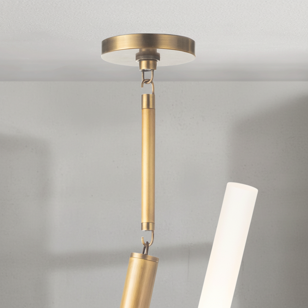 Luster Gaze Kinetic Arc 7-Light Chandelier - Background Shot