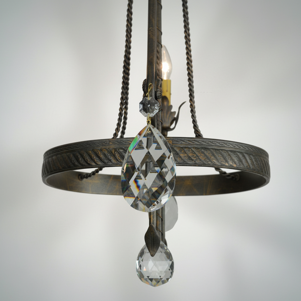 Luster Gaze Antonia Grandeur 6-Light Chandelier - Background Shot