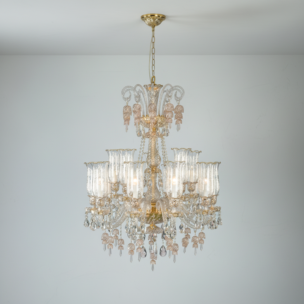 Luster Gaze Garnier 15 Light Chandelier - Studio Shot