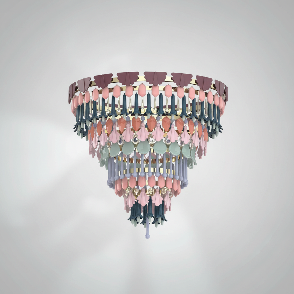 Luster Gaze Lladro Seasons Chandelier - Studio Shot