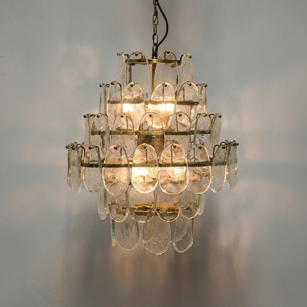 Luster Gaze Aura Grandeur 6-Light Chandelier - Background Shot