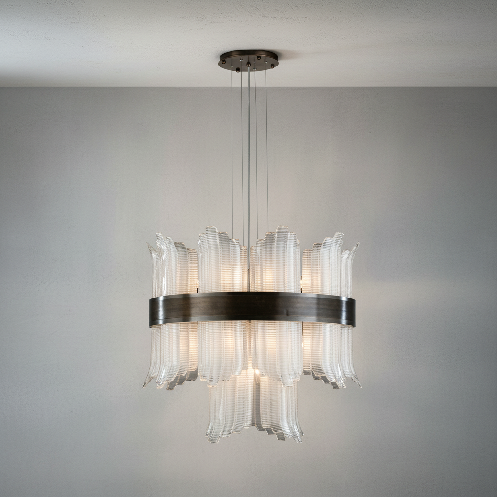 Luster Gaze Grand Mariner 24-Light Chandelier - Background Shot