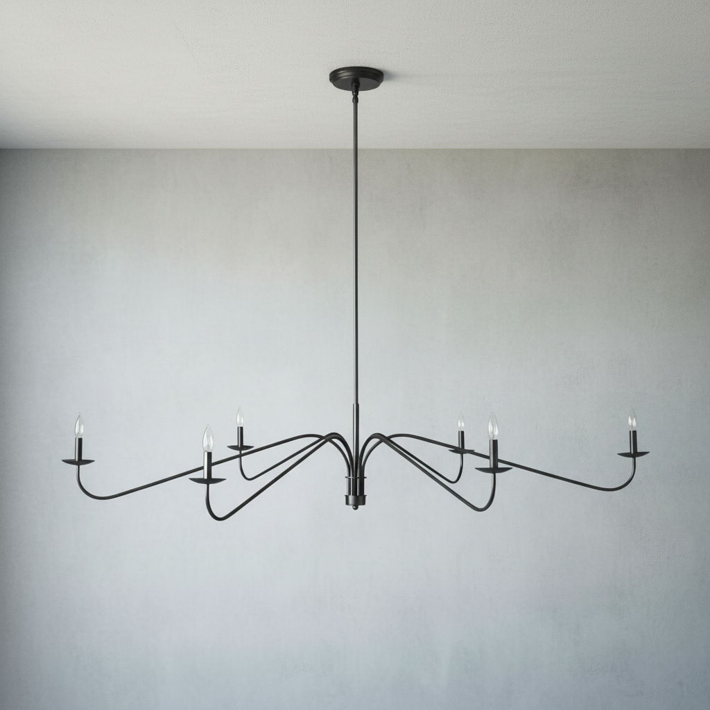 Luster Gaze Grand Horizon Chandelier - Background Shot